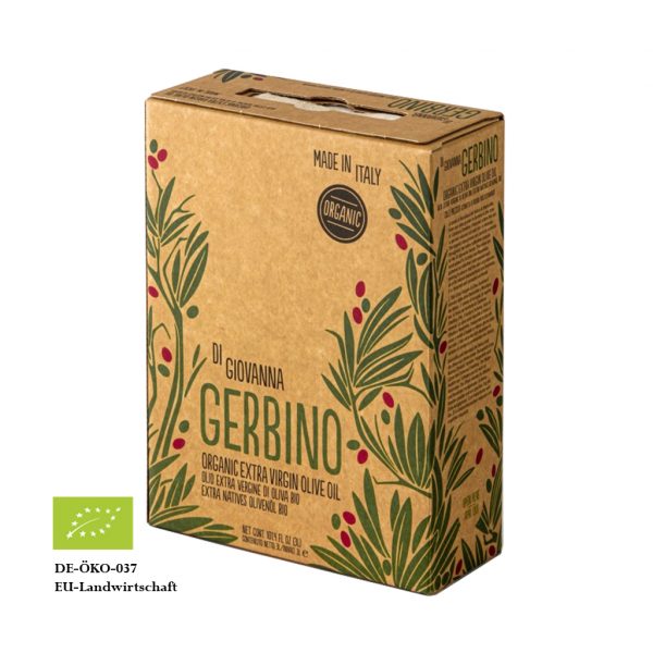 Bio Olivenöl Gerbino 3L BIB - Ernte 2025