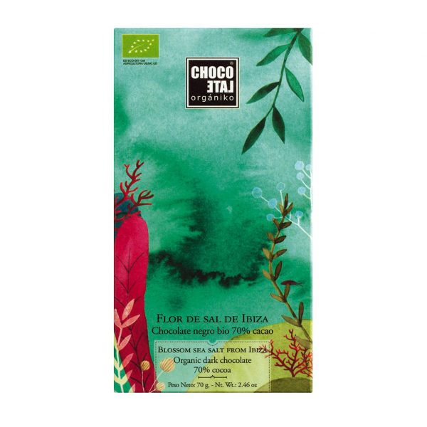 Bio Flor de Sal de Ibiza Schokolade 70%