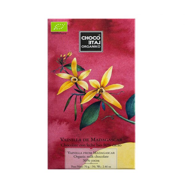 Bio Vollmilch-Schokolade - Vanilla de Madagascar