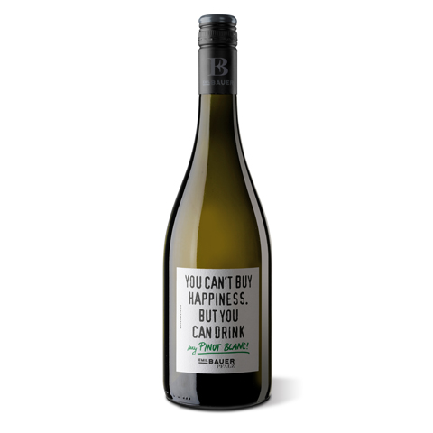 Emil Bauer - Pinot Blanc "You can't buy Happiness"