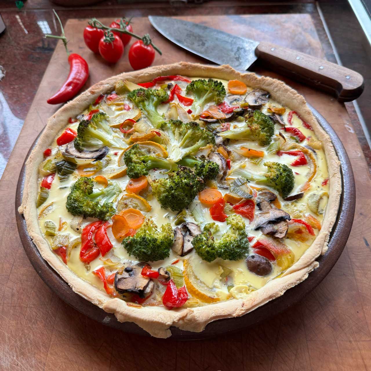 Foto Brokkoli-Quiche