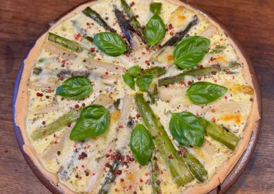 Spargel-Quiche