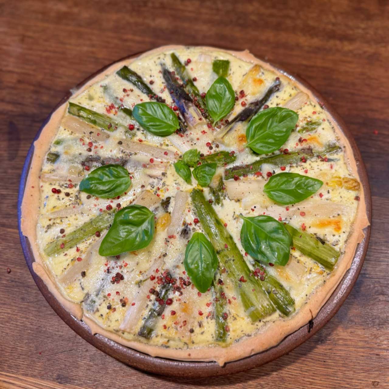 Foto Spargel-Quiche