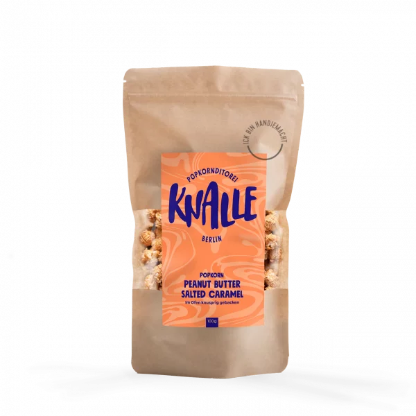 Knalle Popcorn - Peanut Butter Salted Caramel