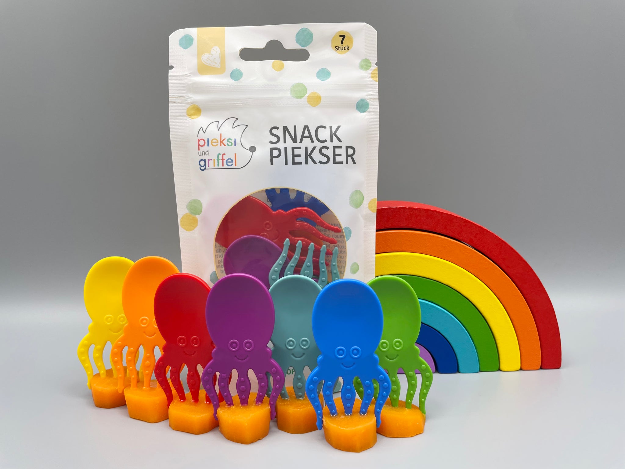 Snack Piekser 7er Set 'Ozeans Seven' - Pieksi und Griffel